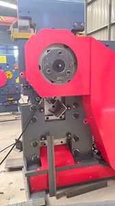 Angle iron channel steel,Combined punching and shearing machine#ironwork | Haha Liu