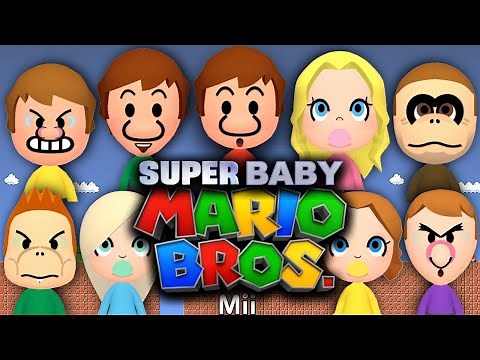 Every SUPER BABY MARIO Mii EVER!