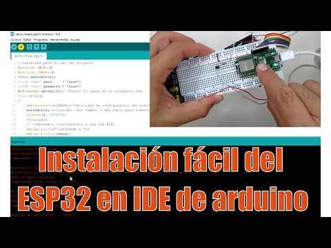 Instalacion fácil del esp 32 en ide de arduino