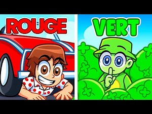 Cache-cache UNE SEULE COULEUR sur Fortnite...