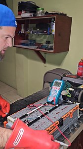 Easy Method to Detect a Weak Hybrid Battery Module with a Multimeter During Pack Discharge. Learn the simplest way to identify weak battery modules in any hybrid high-voltage battery pack using just wearing class 0 insulted safety gloves and a CAT IV multimeter. By measuring the voltage of individual modules during a collective discharge, you can quickly pinpoint imbalances. Modules with lower voltages compared to others indicate weakness, helping you diagnose issues effectively without complica