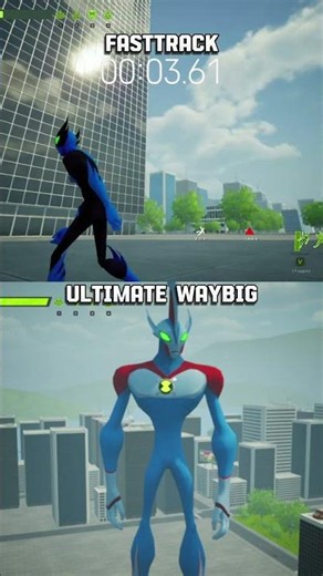 FASTRACK VS ULTIMATE WAYBIG | MOST REALISTIC GALVAN BEN 10 OPEN WORLD GAME #ben10 #ben10gameplay