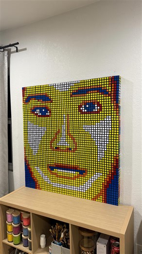 ITAC Ryan on Instagram: "Sophi B ~ 306 Rubik’s Cubes #art #cube #survivor #survivor49 #soph"