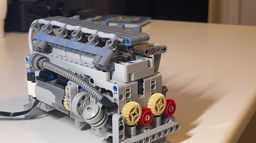 137K views · 4.9K reactions | This custom LEGO Technic Cummins diesel engine sounds like a real engine! Created by Johann Steindl Instructions: https://bit.ly/3f0U3k2 Video by Jeff Hunt | Beyond the Brick | Facebook