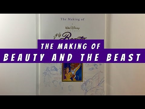 The Making of Beauty and the Beast (flip through) Disney Artbook