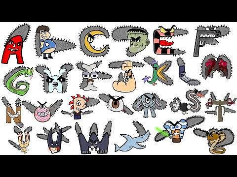 New Alphabet Lore but is all a chainsaw man! (A-Z Full version)