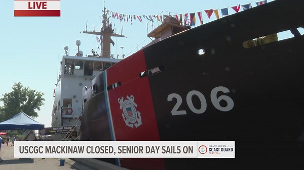 Tours of USCGC Mackinaw paused as Coast Guard Fest continues