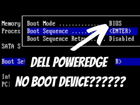 Fix Dell PowerEdge "No Boot Device Available" with CMOS Error UEFI0034 and UEFI0130