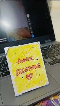 Origami Photo Frame with stand💛|Easy paper frame tutorial✂️ #origamipaper #diy #papercraft #shorts