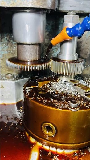 2 module spur gear cutting on gear shaper #ghaniengineeringwork