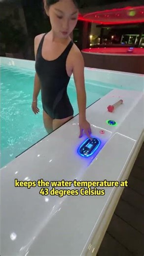 Every household is installing this heated swimming pool.