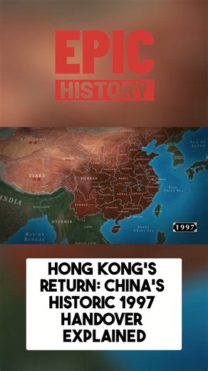Epic History TV on Instagram: "Hong Kong's Return: China's Historic 1997 Handover Explained USED 🇨🇳🇬🇧 Unpack the dramatic 1997 handover of Hong Kong from Britain to China—a meticulously negotiated end to colonial rule, filled with pomp, promises of autonomy, and lingering tensions about the future. Triumph of sovereignty or recipe for conflict? Share your thoughts on this pivotal event! Watch the full video at Epic History TV on YouTube! #hongkong #chinahistory #epichistorytv"