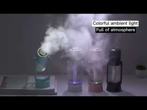 Magic Shadow USB Air Humidifier For Home With Projection Night Lights Ultrasonic Car Mist Maker