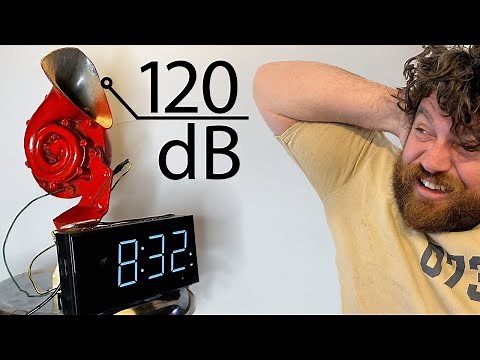 Loudest WiFi Alarm Clock Ever • Complete Tutorial