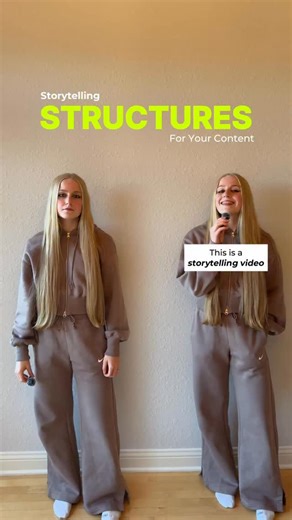 Ava | Content Marketing | Social Media Management on Instagram: "Storytelling Structures For Your Content 📚 Want storytelling structure templates to make scripting easier? Comment “STORY” and I will send some over!"