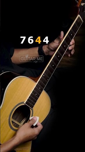 1 String Ben E King Stand By Me Guitar Tutorial #guitartutorial #music #shorts #fyp
