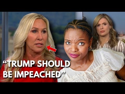 Majorie Taylor Greene UNEXPECTEDLY Shutdown by CNN Panelist for BASHING President Trump