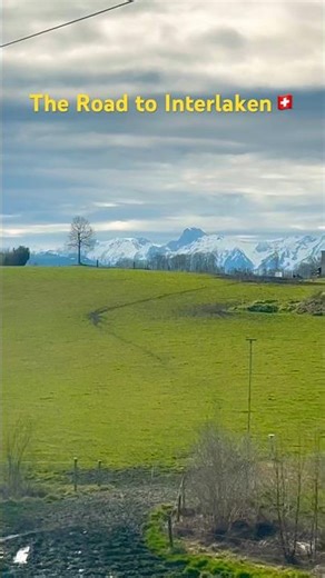 The Road to Interlaken | 4K | Swiss Alps | Thun | Schweiz | Bern | Brienz | Aare | #swisstour |