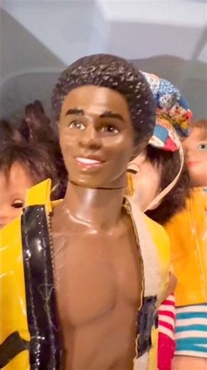 NO SCRUBS VINTAGE BLACK KEN DOLL MATTEL 1980’s era boy Barbie doll #vintagedoll #barbiedoll #kendoll