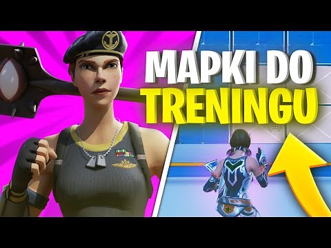NAJLEPSZE MAPY do TRENINGU w Kreatywnym! (Fortnite)