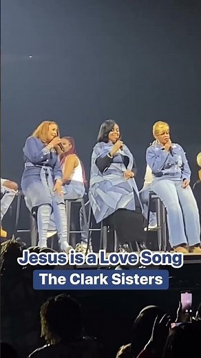 Jesus is a Love Song by The Clark Sisters featuring Kirk Franklin, Tamela Mann #faith #praise #love