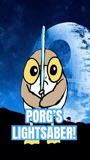 PORG’S LIGHTSABER! ⚔️🌎