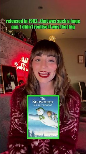 FAVOURITE CHRISTMAS FILM from 2012 🎄🍿- The Snowman and the Snowdog (Hand drawn animation)