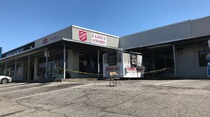 Fire destroys Collinsville Salvation Army donations
