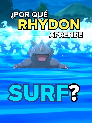 ¿Por qué Rhydon Aprende Surf en Pokémon?