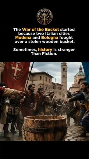 The War That Started Over a Bucket. #History #MedievalHistory #Italy #WarOfTheBucket