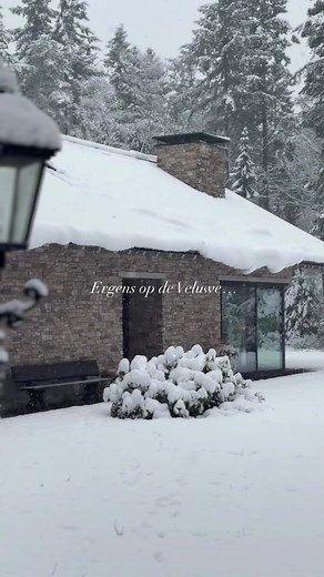Winter Wonderland op de Veluwe ❄️ Het heeft altijd iets magisch: een dik pak sneeuw, Sneeuwvlokken die uit de lucht dwarrelen en bomen die zwaar hangen onder een witte deken. En als je dan ook nog op zo’n verbluffende plek woont, omringt door bos en natuur, dan klopt het plaatje helemaal. Hier staat een prachtige villa, nagenoeg volledig bekleed met onze Steenstrips. Niet zomaar één soort, maar een doordachte mix van drie soorten Geopietra Steenstrips: Toce , Nago en Picedo. Daarvoor trotseren w