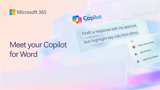 Writer’s block? With #Microsoft365 #Copilot for #Word, you'll never start with a blank slate again. Watch the full webinar: http://msft.it/618397gE7 #MicrosoftASEAN #M365Hour #Microsoft365 #Microsoft365Copilot | Microsoft