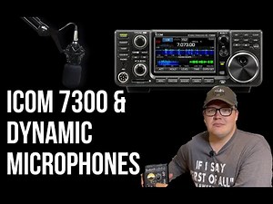Icom 7300: Dynamic Microphones & Preamps