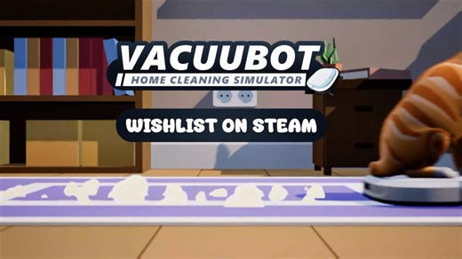 VacuuBot Home Cleaning Simulator Official Announcement Trailer