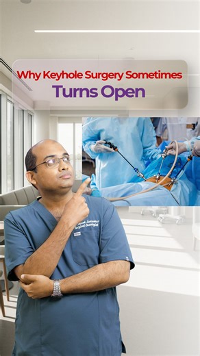 Specialty Surgical Oncology on Instagram: "💡 Conversion from laparoscopy to open surgery is not a failure — it is a safety-first decision. ✅ Reasons can include: – Dense scar tissue from past surgeries. – Unexpected bleeding. – Tumor being larger or more complex than scans showed. 👉 Switching to open surgery gives the surgeon better visibility and control — and ensures the cancer is removed completely. 💙 Always remember: in cancer surgery, safety and completeness matter more than smaller scar