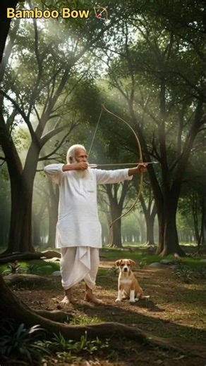 😱You Won’t Believe What This Bamboo Became #primitivebuilding #bamboocraft