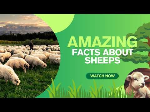 AMAZING FACTS ABOUT SHEEPS (NATURE'S SURPRISINGLY BRILLIANT & GENTLE FLOCK)