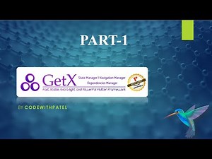 Flutter GetX Tutorial Part-1 | Introduction