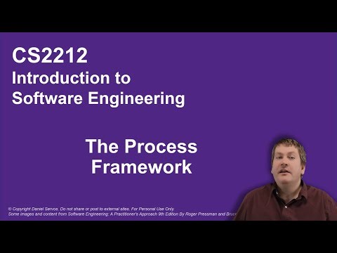 CS2212: The Process Framework