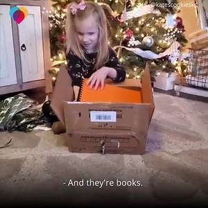 12K views · 535 reactions | GRAB THE TISSUES: This 7-year-old got every single Harry Potter book for Christmas – in braille. Her reaction to the gift will melt your heart ❤️ | KWTX News 10 | Facebook