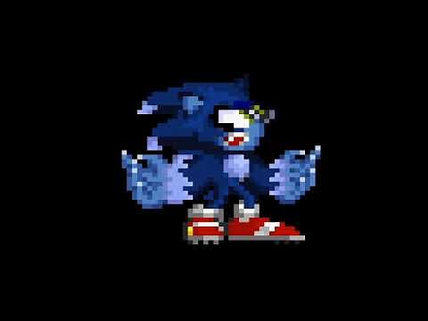 Sonic transforms into Werehog - Sprite Animation style
