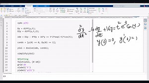 Dsolve_order_2_MATLAB_2025