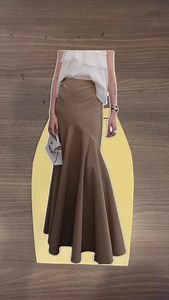 6.1K views · 343 reactions | Guide to Designing the Mermaid Skirt Pattern: Focusing on the Flare and Seamlines.#sewing #fasion #design #tips #fblifestyle #viralvideos | PapaHany | Facebook