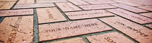 Come find a brick on Pioneer Courthouse Square!