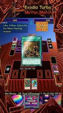 Yu-Gi-Oh Exodia Turbo Mirror Match (New Build)