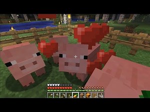 [마인크래프트(Minecraft)] 돼지마을 시즌3 #9 돼지를 찾았다!! 피그털상을 만들어 피그시티로 진화! 플레이 영상