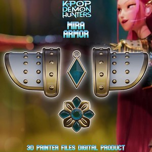 Mira Cosplay Armor and Accessories 3D Printer Files DIGITAL Product - Etsy