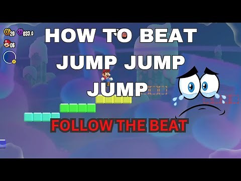 HOW TO BEAT - JUMP JUMP JUMP - SUPER MARIO BROS WONDER -