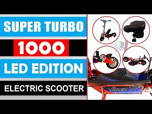 Super Turbo Scooter » 1000 Watt Elite 36v Electric Scooter