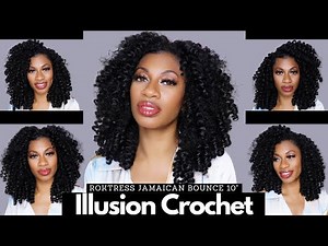$30 Soft Bouncy Curly Crochet! ft. Roktress Jamaican Bounce Curl 10"
